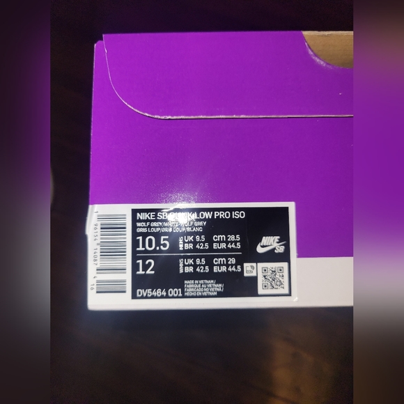 Nike SB Dunk Low Pro ISO sz 10.5 - Picture 7 of 8